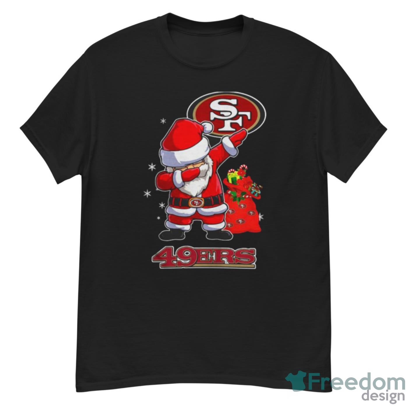 santa-claus-dabbing-san-francisco-49ers-christmas-shirt.jpeg Santa Claus dabbing San Francisco 49ers Christmas shirt - G500 Men’s Classic T-Shirt