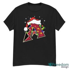 Santa Hat Arizona Diamondbacks Light Christmas Shirt Christmas Gift