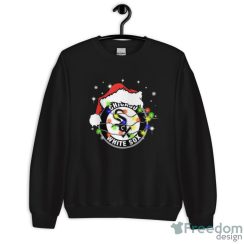 Santa Hat Texas Chicago White Sox Christmas Shirt - Unisex Crewneck Sweatshirt