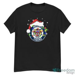 Santa Hat Texas Detroit Tigers Christmas Shirt