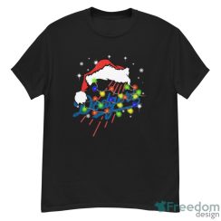 Santa Hat Texas Los Angeles Dodgers Christmas Shirt