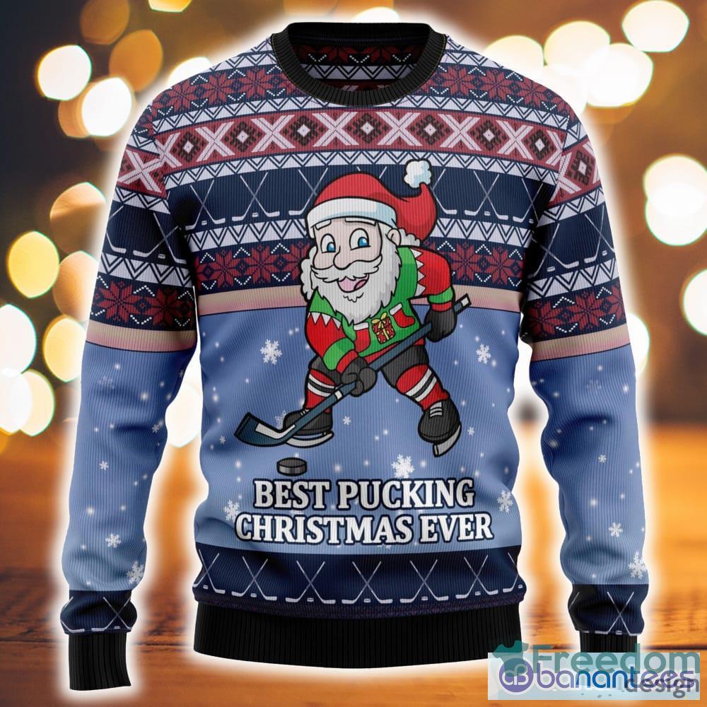 Calgary Flames NHL Team HoHoHo Mickey Funny Ugly Christmas Sweater Sport  Fans Men And Women Christmas Gift