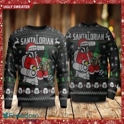 Santalorian Christmas Noel Knitted 3D Sweater For Thanksgiving