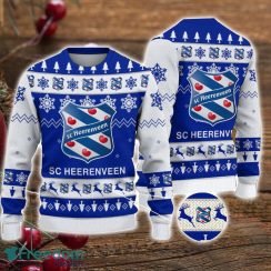 SC Heerenveen AOP Ugly Christmas Sweater Christmas Gift Product Photo 1