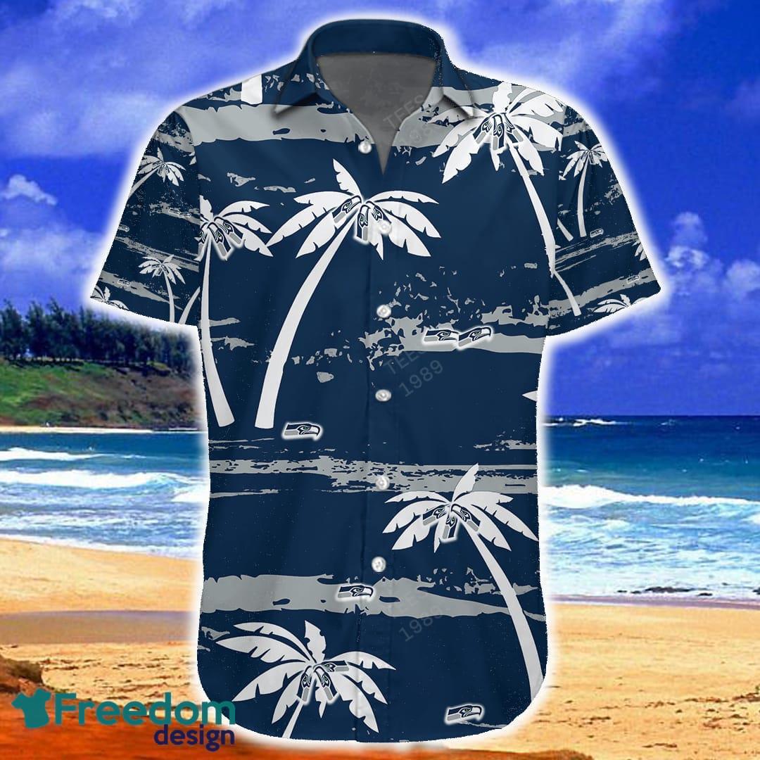 Seattle Seahawks Button Up Polo Shirt - T-shirts Low Price