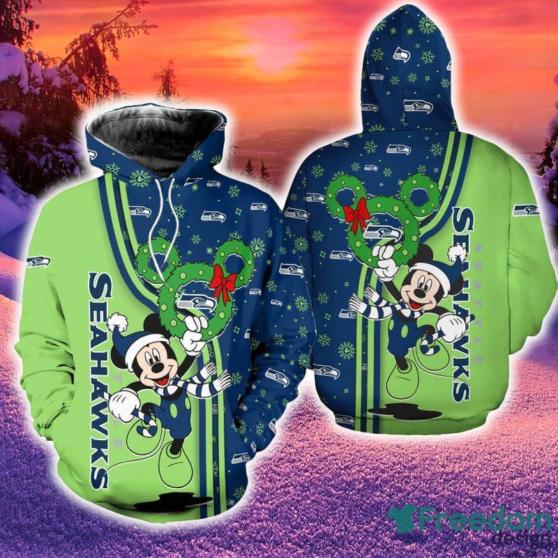 Seattle Seahawks Christmas Gift Snug Hoodie Oodie Blanket Hoodie