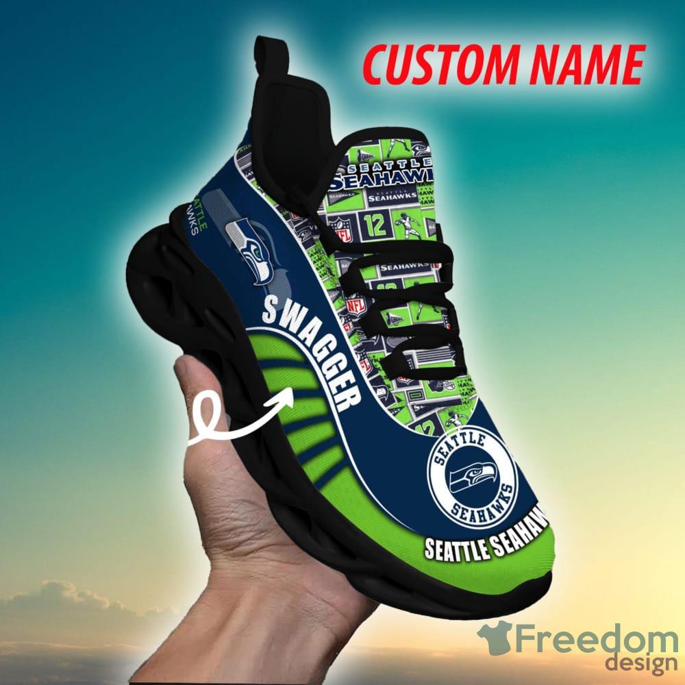 NFL Max Soul Shoes Seattle Seahawks Men And Women For Fans - Freedomdesign