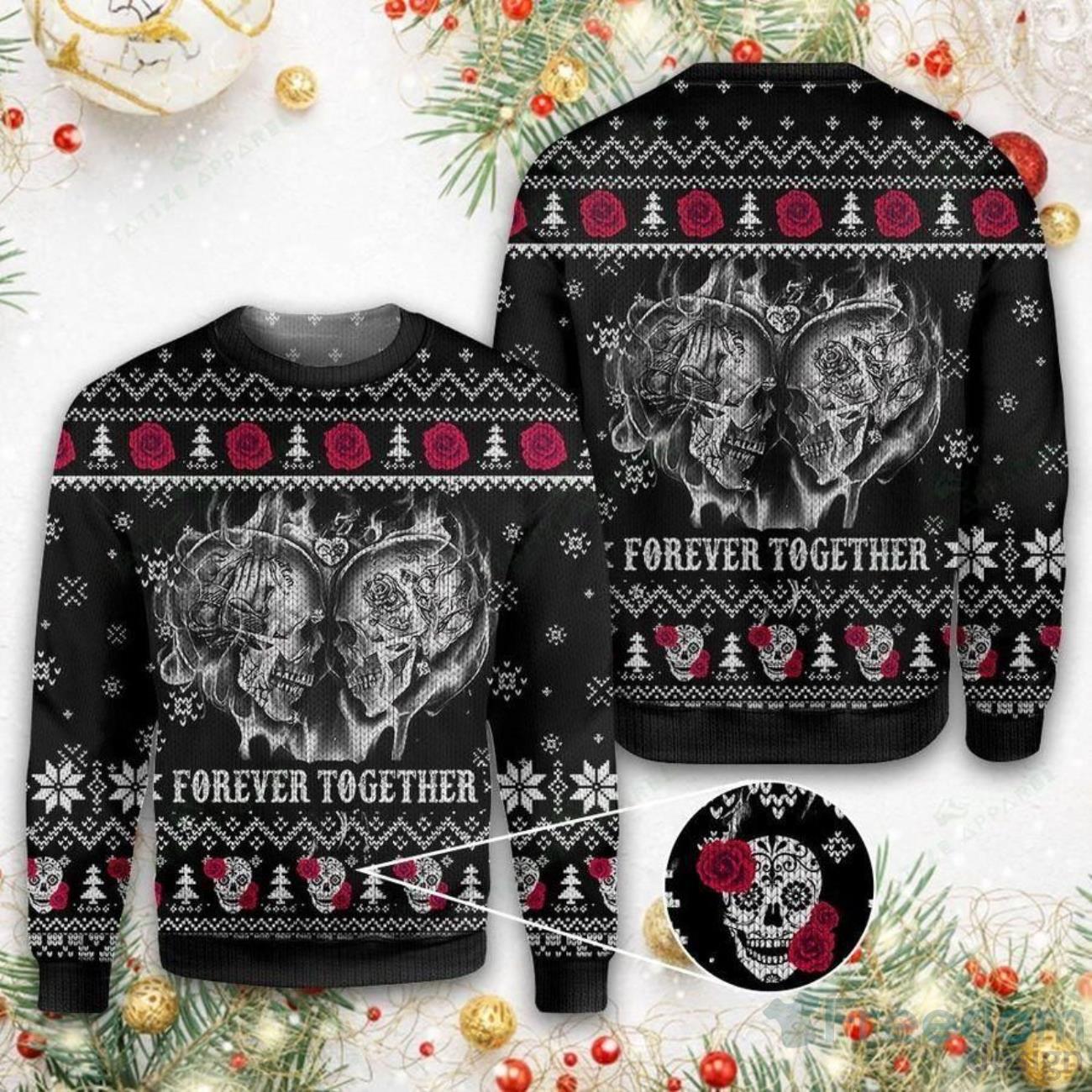 Tampa Bay Buccaneers Fans Skull Ensemble Ugly Christmas Sweater -  Freedomdesign