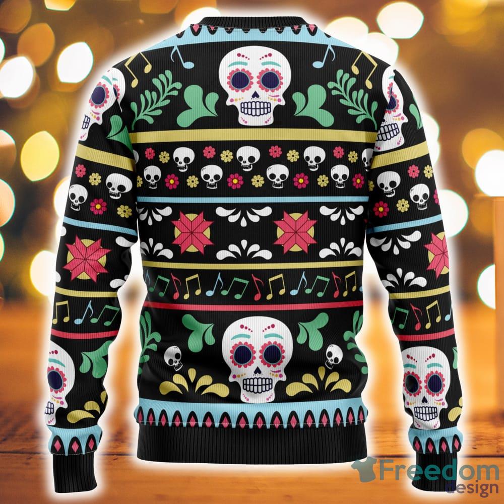 Skull Inside Ugly Christmas Sweater All Over Printed For Men And