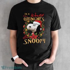 Snoopy Christmas Shirt - Black Unisex T-Shirt