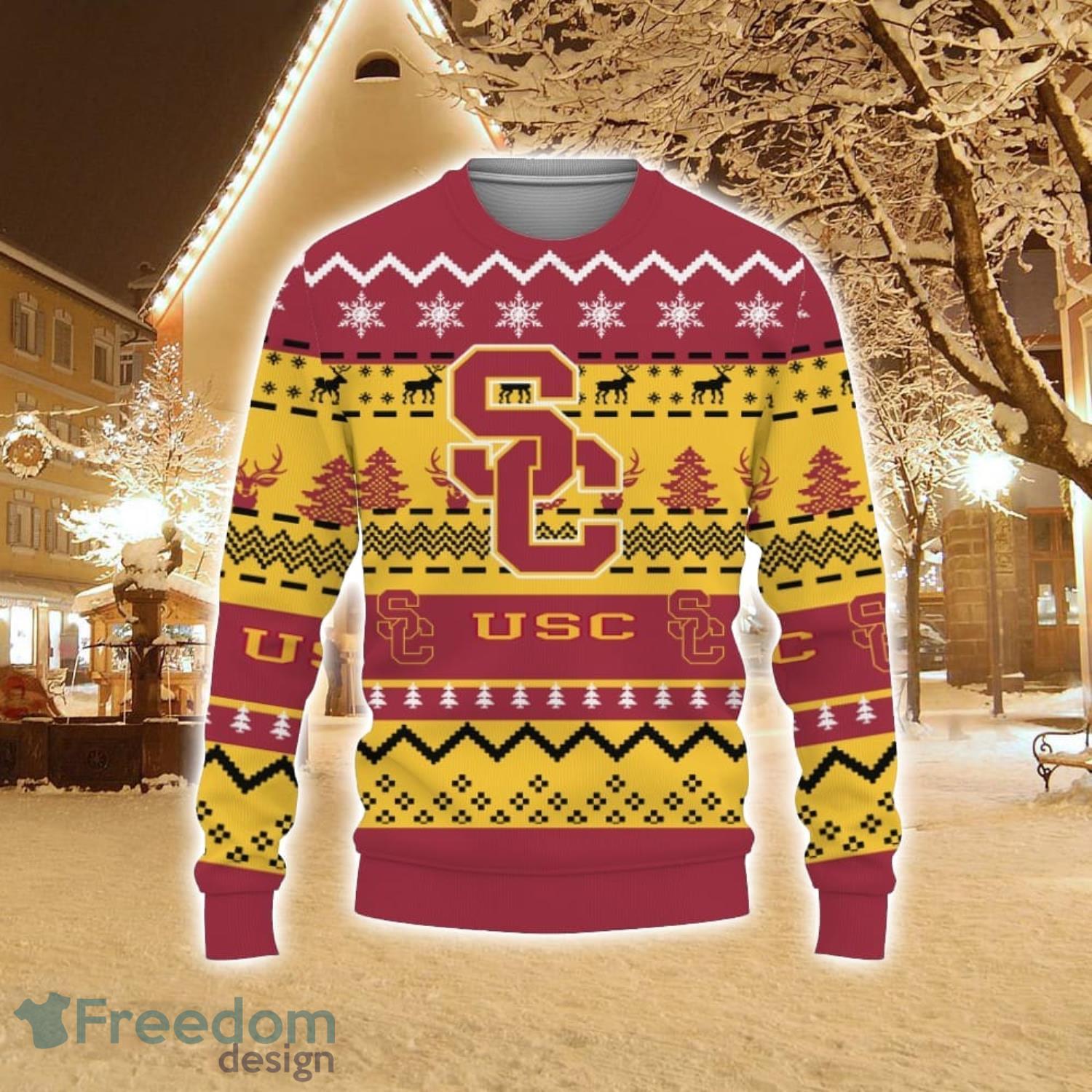 Usc trojans clearance ugly christmas sweater