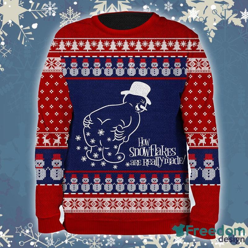 Christmas Gift Arizona Cardinals Christmas Snowflakes Pattern 3D Ugly  Christmas Sweater For Men And Women