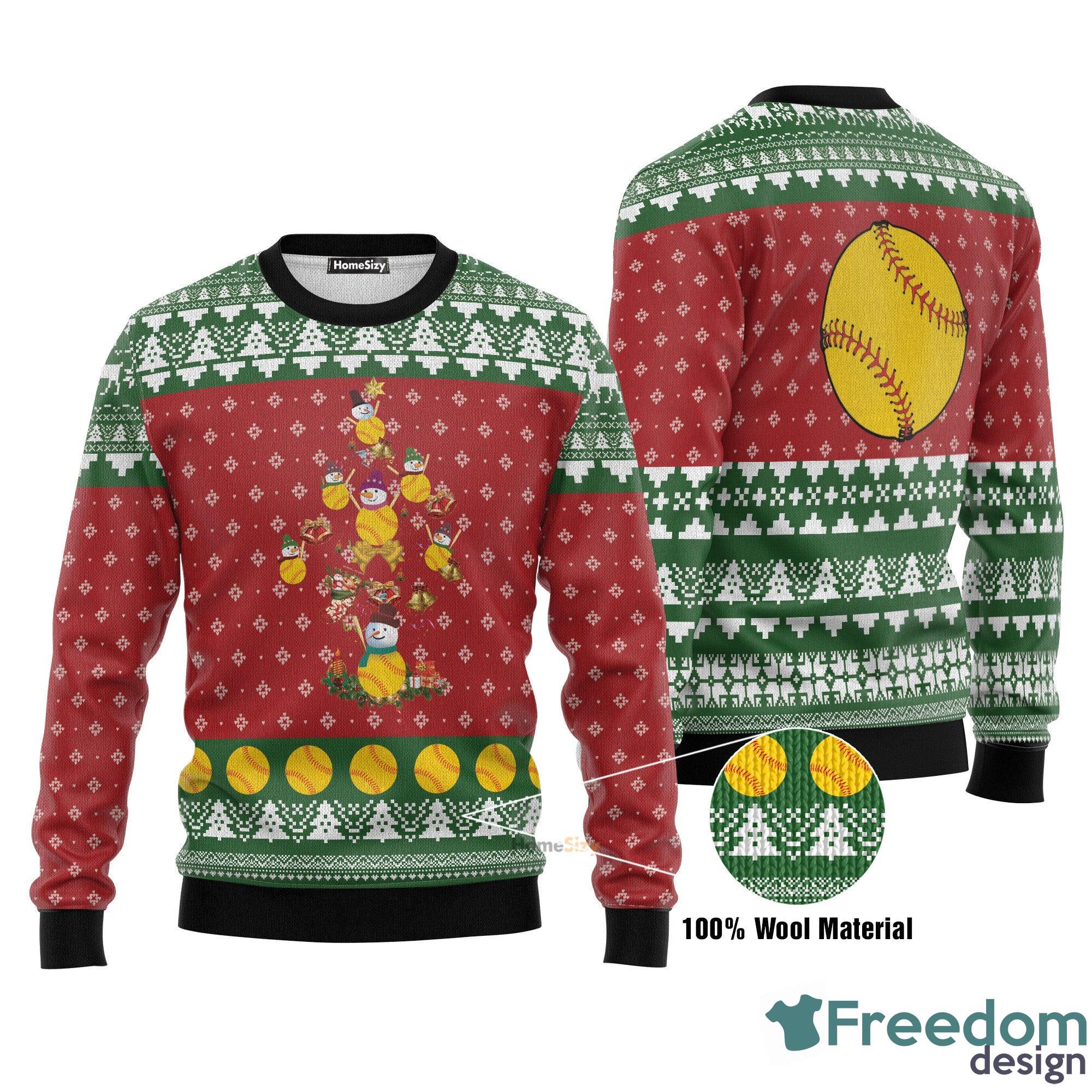 Softball on sale christmas sweater