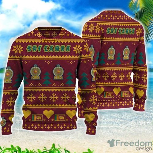 Sri Lanka Christmas All Over Printed 3D Sweater Christmas Gift Product Photo 1