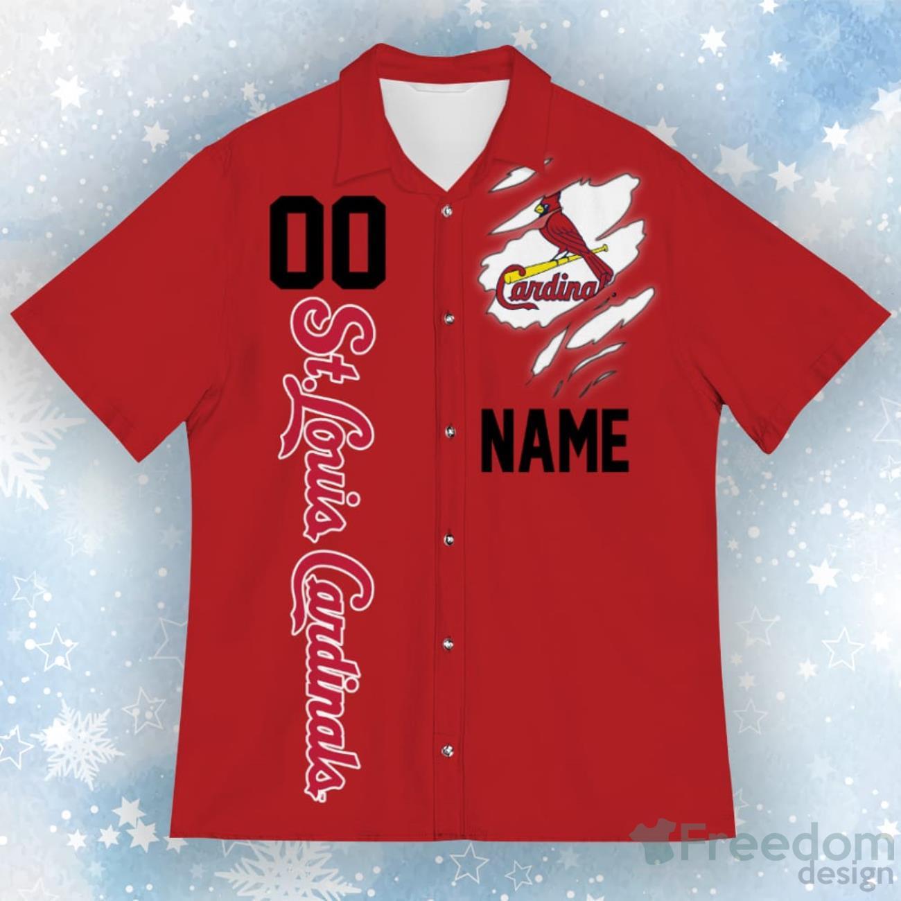 Nouvette St. Louis Cardinals Giveaway Hawaiian Shirt
