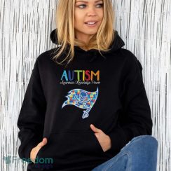 Tampa Bay Buccaneers Autism Awareness Knowledge Power T-Shirt - Unisex Hoodie