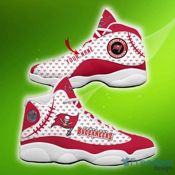 Tampa Bay Buccaneers AJ13 Sneakers Nfl Football AOP Air Jordan 13 Shoes -  Banantees