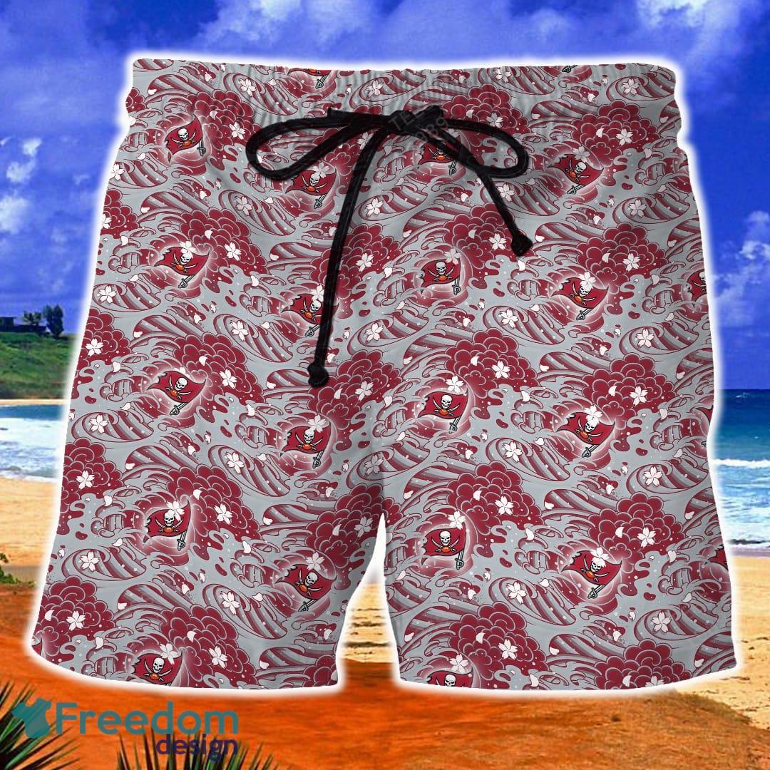 Tampa Bay Buccaneers Hawaiian Aloha Shirt Hawaiian Shorts Beach Short  Sleeve in 2023