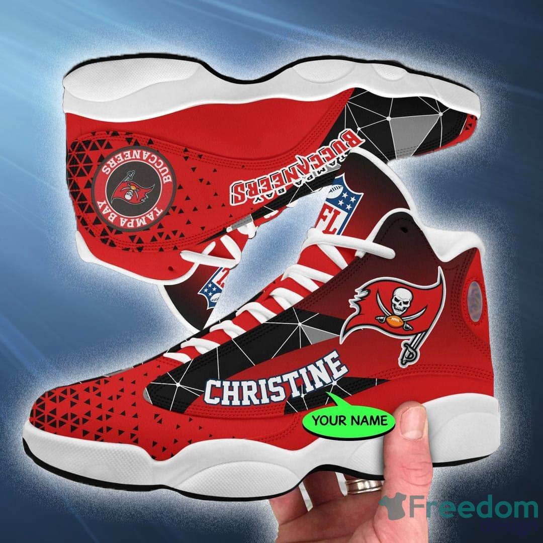 Tampa Bay Buccaneers Air Jordan 13 Sneakers Shoes Custom Name Personalized  Gifts