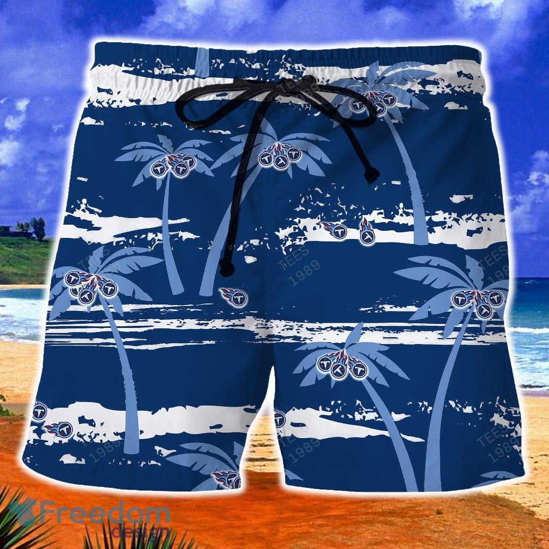 Tennessee Titans NFL Logo Combo Hawaiian Shirt And Short Summer For Men  Women - Freedomdesign