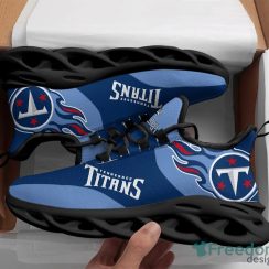 Tennessee Titans Fashion Gift Fans Max Soul Sneakers AOP Running Shoes For Men And Women - Tennessee Titans Max Soul Shoes Photo 2