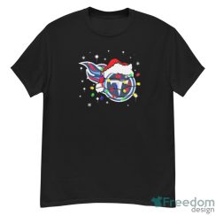 Tennessee Titans Santa Hat Christmas Light Shirt