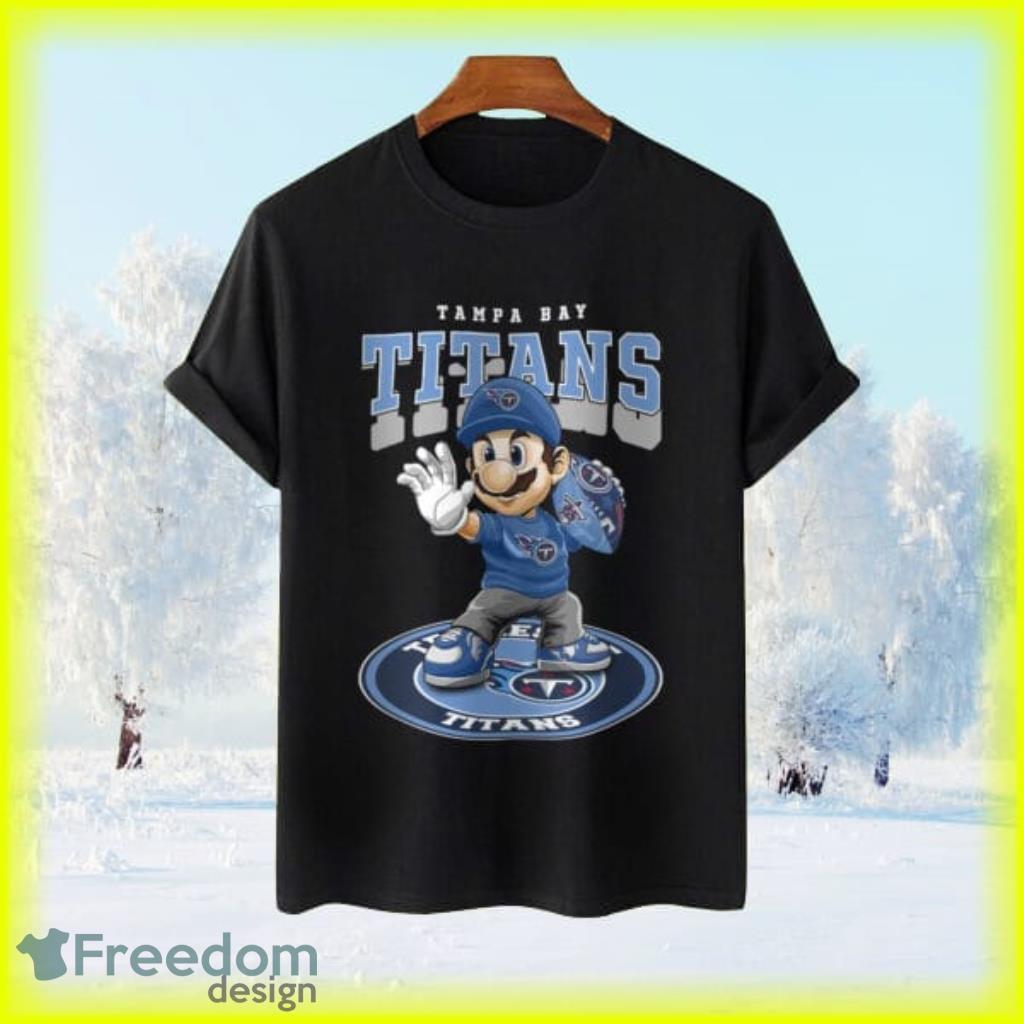 NFL Team Apparel Youth Tennessee Titans Game Time White T-Shirt