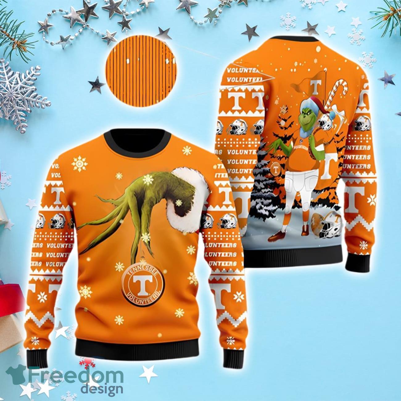 Tennessee Titans Grinch Christmas Ugly Sweater - Teeclover