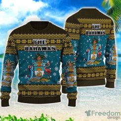 The Bahamas Christmas All Over Printed 3D Sweater Christmas Gift