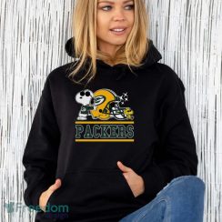 The Green Bay Packers Joe Cool And Woodstock Snoopy Mashup Shirts - Unisex Hoodie