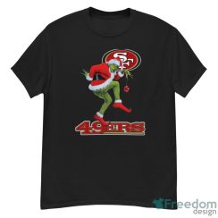 The Grinch Santa San Francisco 49ers Christmas shirt