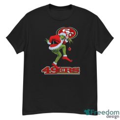 The Grinch Santa San Francisco 49ers Christmas Shirt Christmas Gift