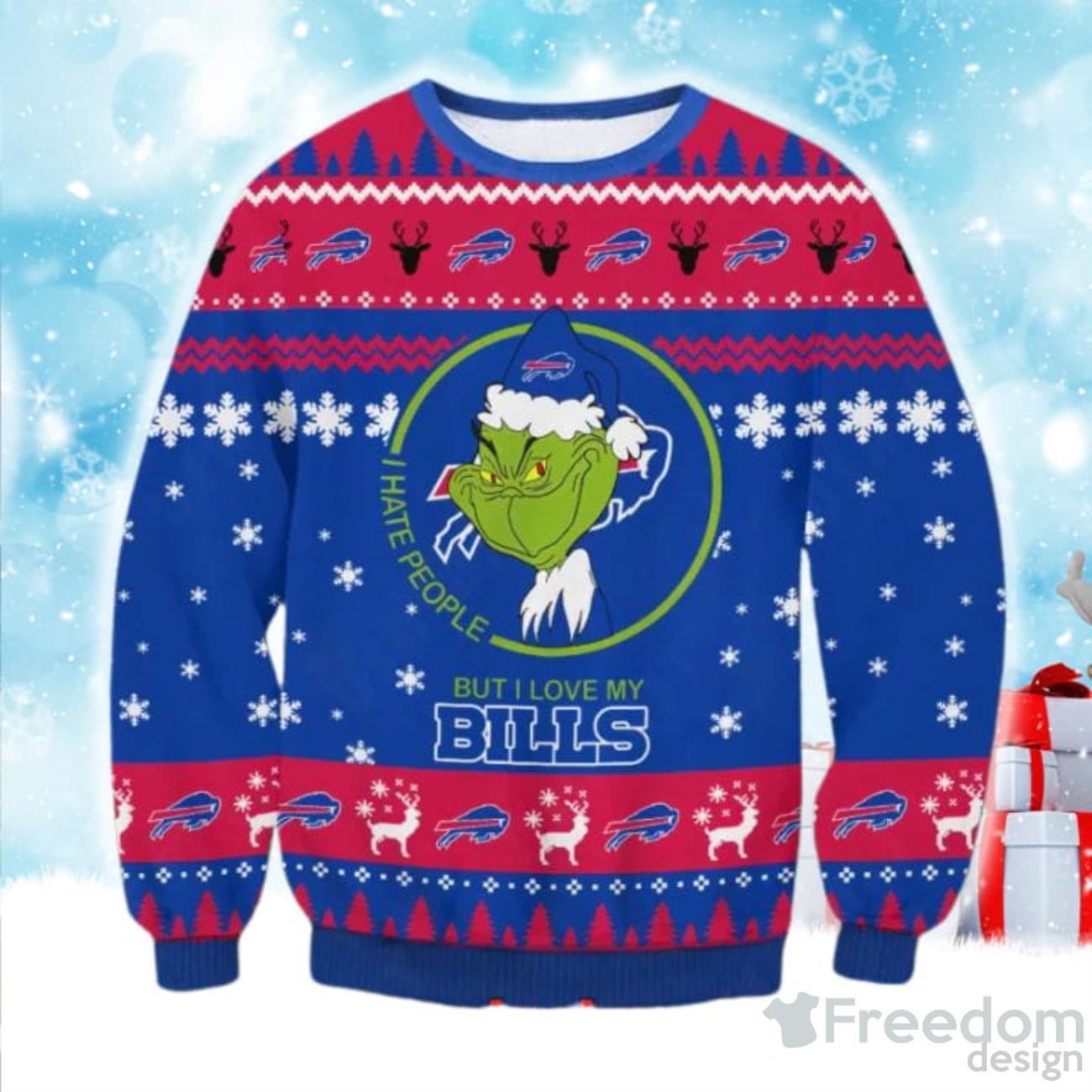 Christmas Gift NFL Carolina Panthers Logo With Funny Grinch Men And Women Ugly  Christmas Sweater For Fans - Freedomdesign