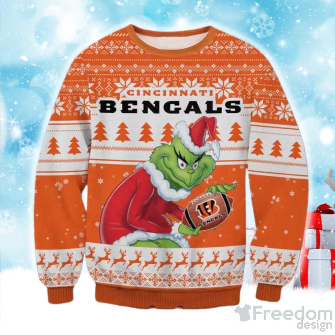 The Grinch Hand Holding Cleveland Browns Christmas T Shirt