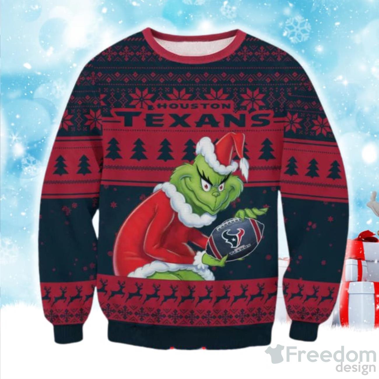 Grinch Green Bay Packer Ugly Christmas Sweater - Best Gifts Finder