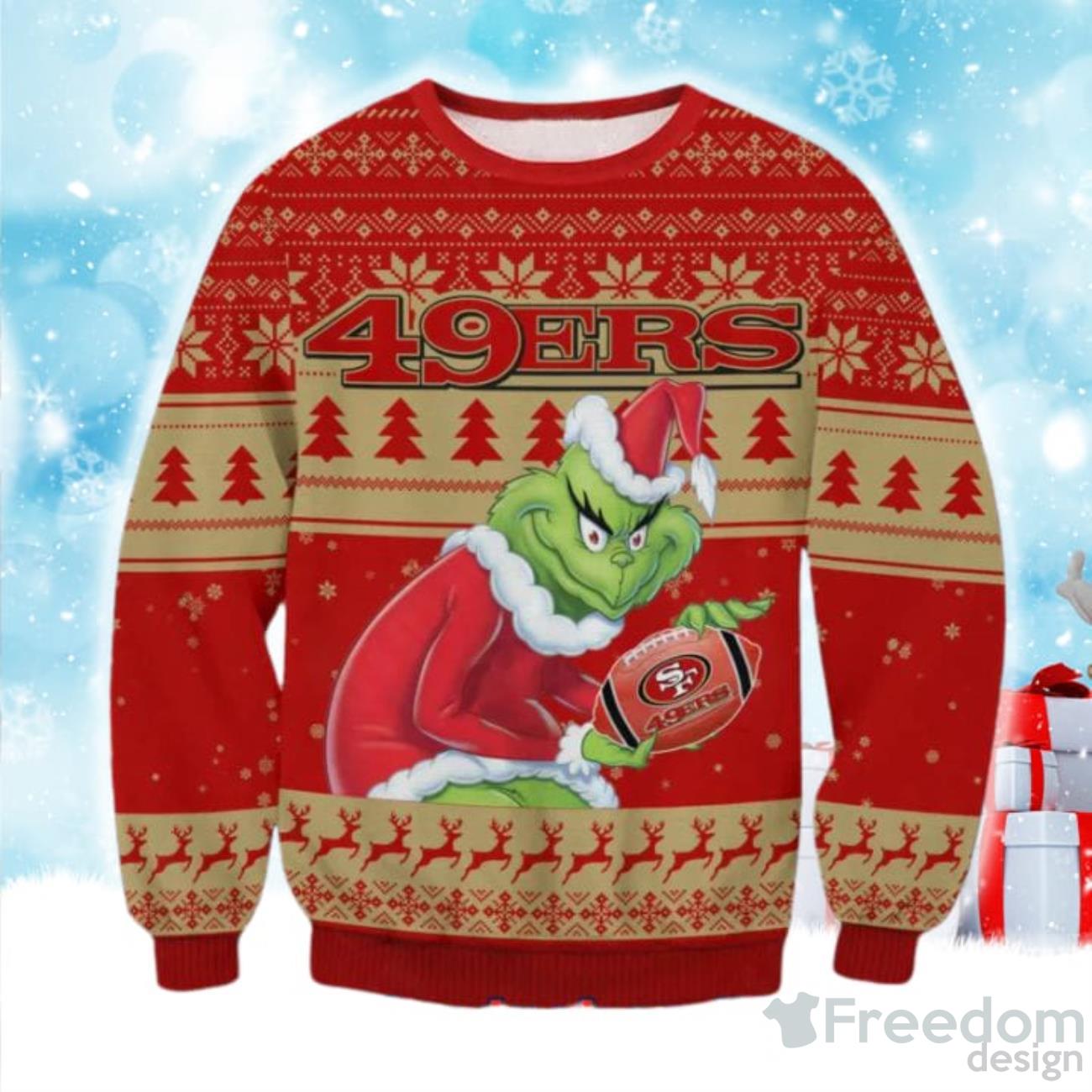 NFL Pittsburgh Steelers X Grinch Christmas Ugly Sweater