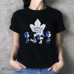 The Peanut Characters Walking Toronto Maple Leafs 2023 Shirt