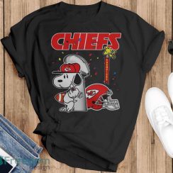 The Snoopy And Woodstock With Kansas City Chiefs Of Nfl Champions Shirt