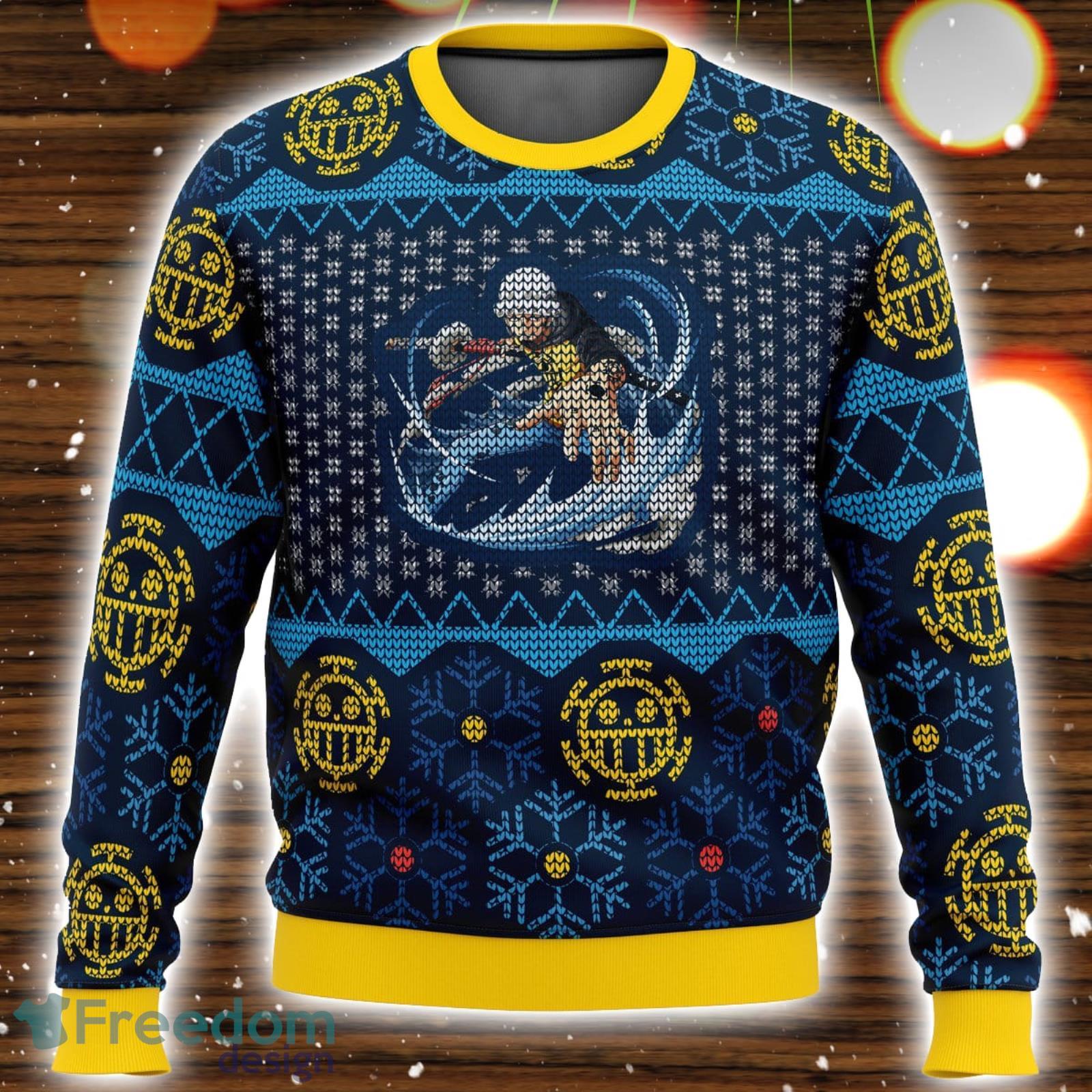 Trafalgar Law One Piece Merry Christmas Ugly Sweater