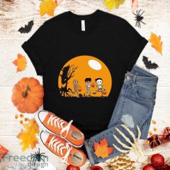 Trick Or Treat Halloween Silhouette Premium T-Shirt Halloween Gift