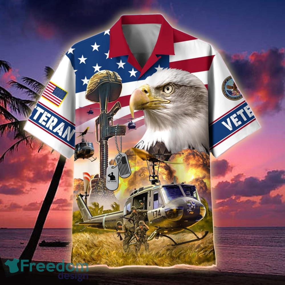 Unique Proudly Served Plus Size US Marine Corps Hawaiian Shirt For Men  Veteran - Freedomdesign