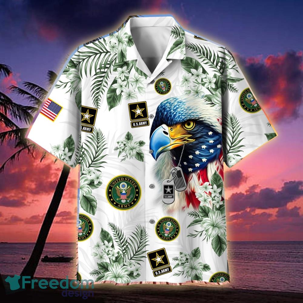 Unique Proudly Served Plus Size US Marine Corps Hawaiian Shirt For