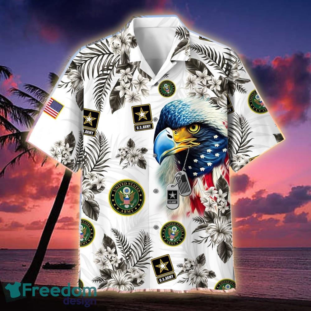 Veteran Proud Us Air Force Camouflage Hawaiian Shirt