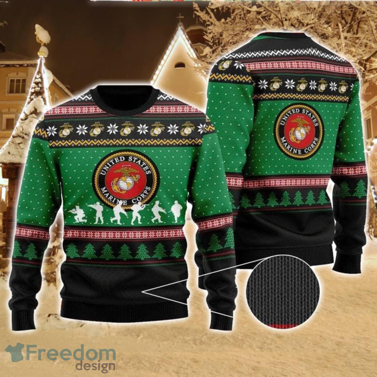 Marine corps outlet ugly sweater