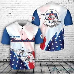 US Air Force Thunderbirds, Red White And Blue Baseball Jersey Shirt Sport Gift For Men And Women