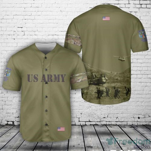 US Army 1509th ABCT Vicenza Italy 1980 Paratroopers Baseball Jersey Shirt Sport Gift For Men And Women - US Army 1509th ABCT Vicenza Italy 1980 Paratroopers Baseball Jersey DLMP2109PD02