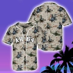 U.S Army AH-64 Apache Longbow Baseball Jersey Shirt Sport Gift For Men And Women