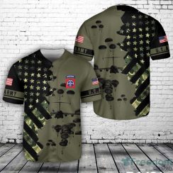 US Army Paratroopers With The 82nd Airborne Division Parachute Baseball Jersey Shirt Sport Gift For Fans - US Army Paratroopers With The 82nd Airborne Division Parachute Baseball Jersey NLSI0106PD04