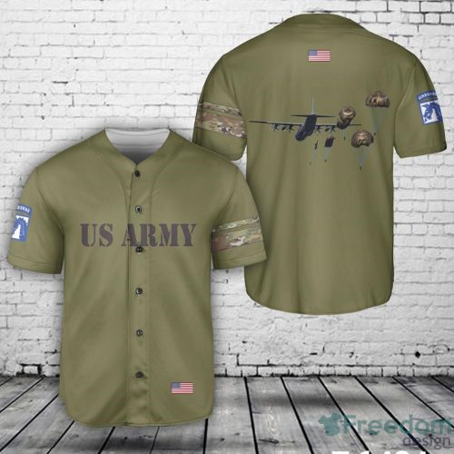 US Army XVIII Airborne Corps Baseball Jersey Shirt Sport Gift For Men And Women - US Army XVIII Airborne Corps Baseball Jersey DLMP0409PD05