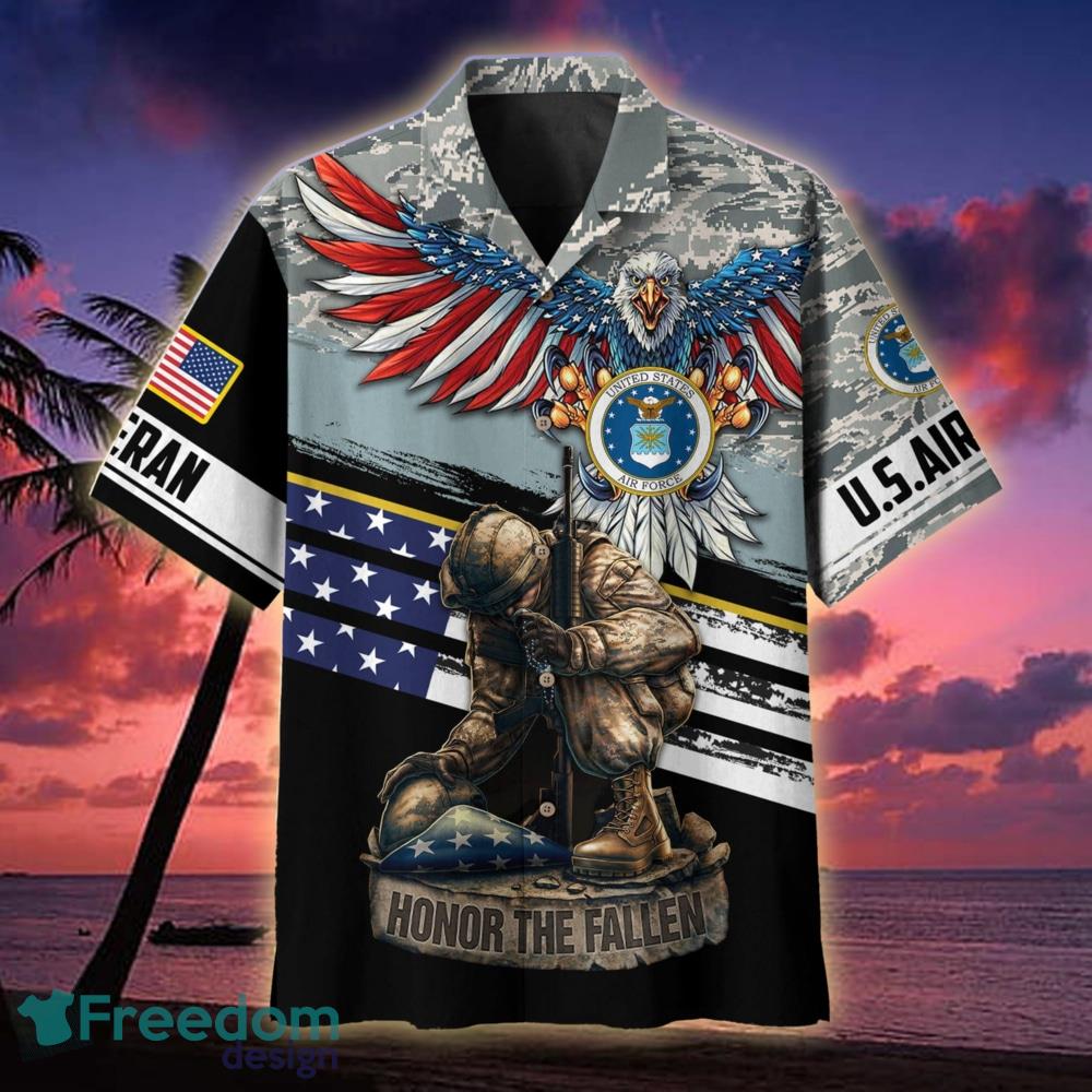 Unique Proudly Served Plus Size US Marine Corps Hawaiian Shirt For Men  Veteran - Freedomdesign